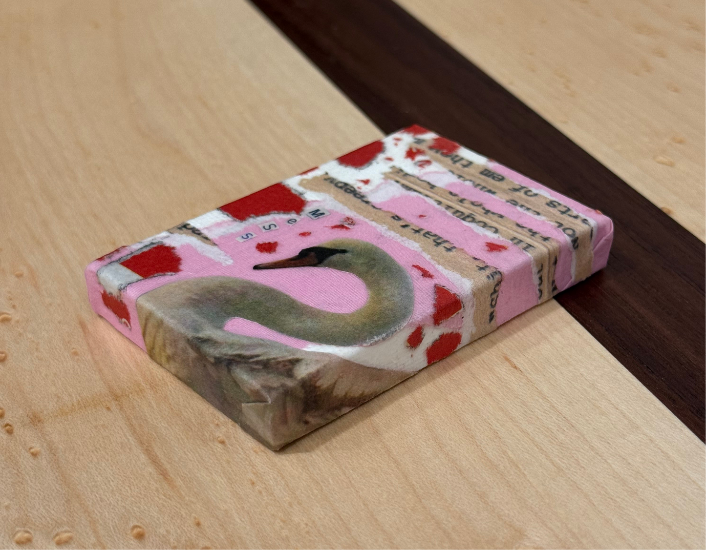 Mess Mini Decoupage Canvas