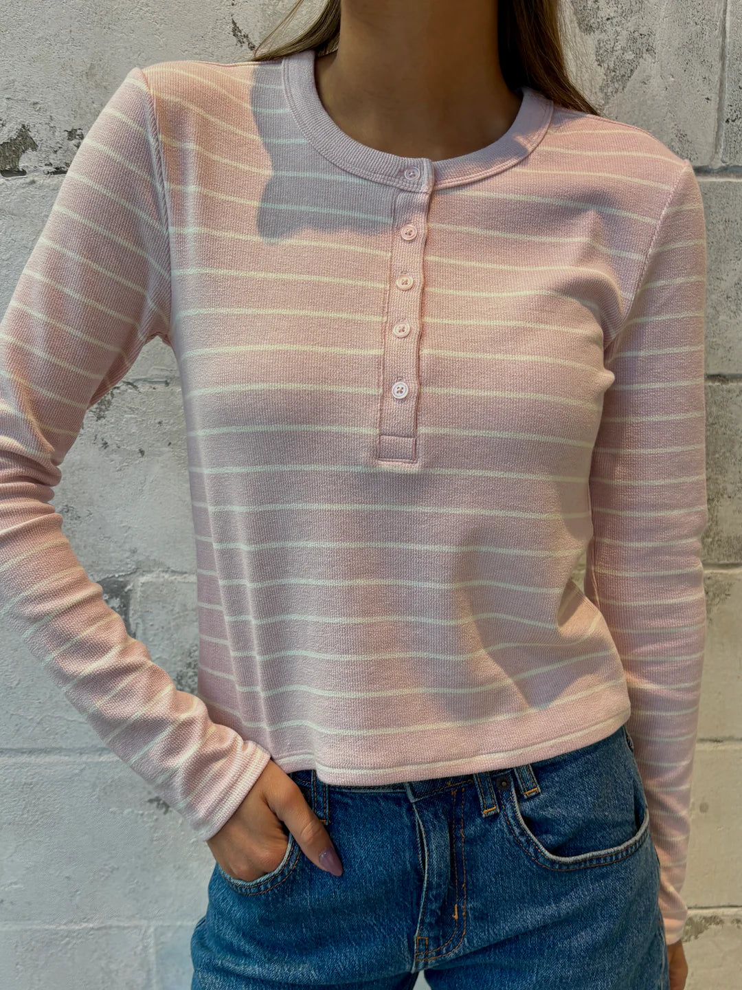 Ferris Henley Striped Top