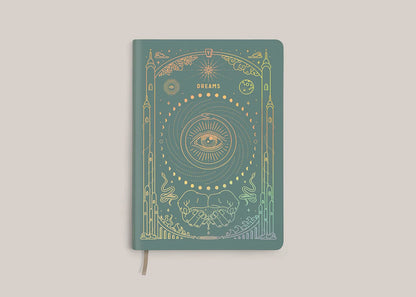 A5 Ether Dream Journal (Sage w/ Gold Holo)