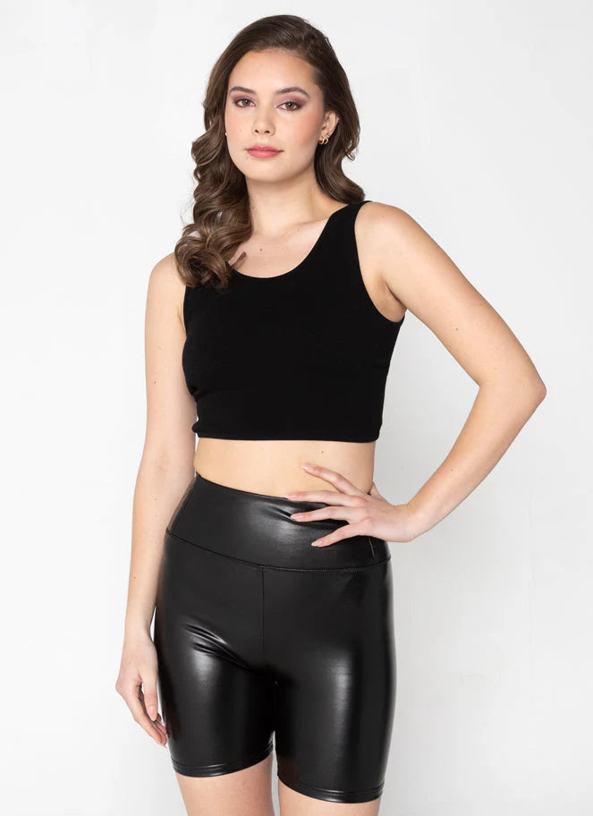 Bamboo Rib Reversible Twist Tank