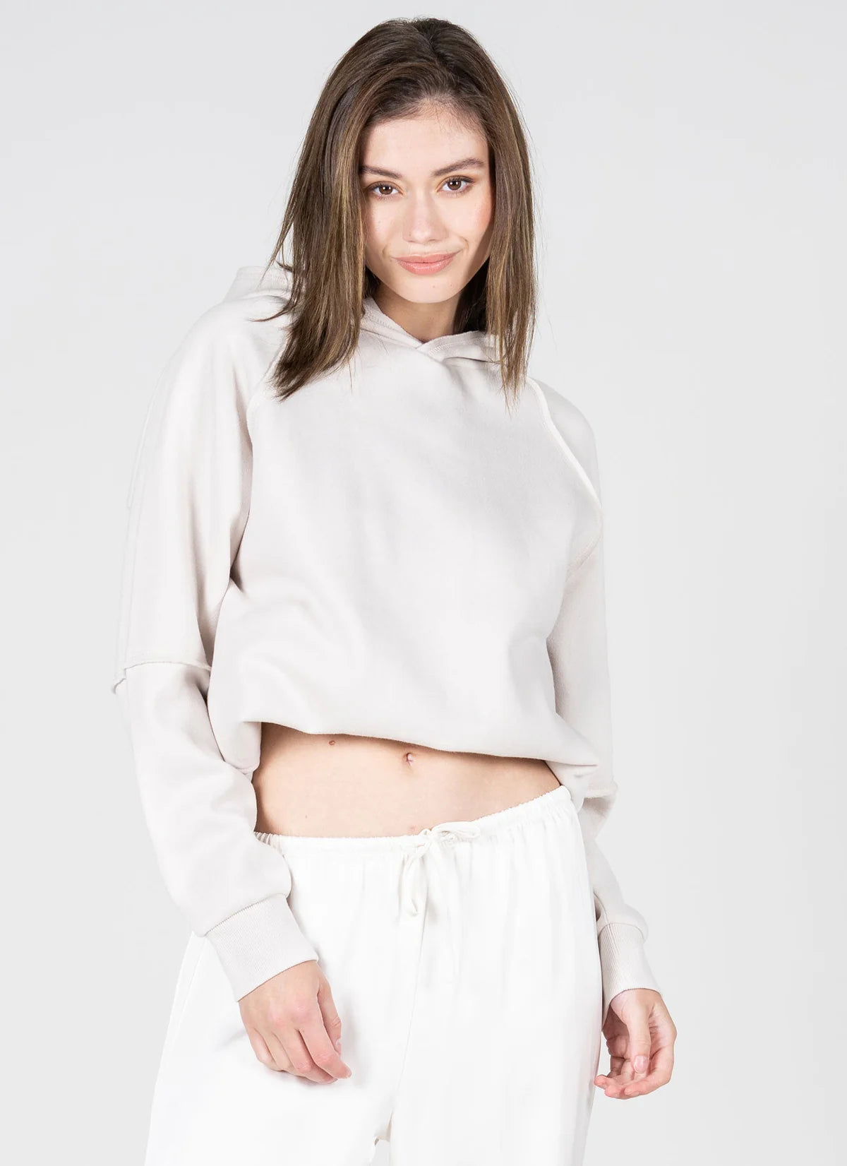 RECYCLED POLY/COTTON OVERSIZED HOODIE