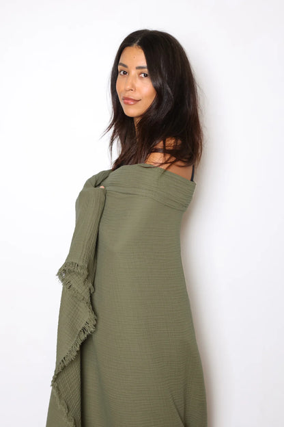 The Capella Muslin Throw