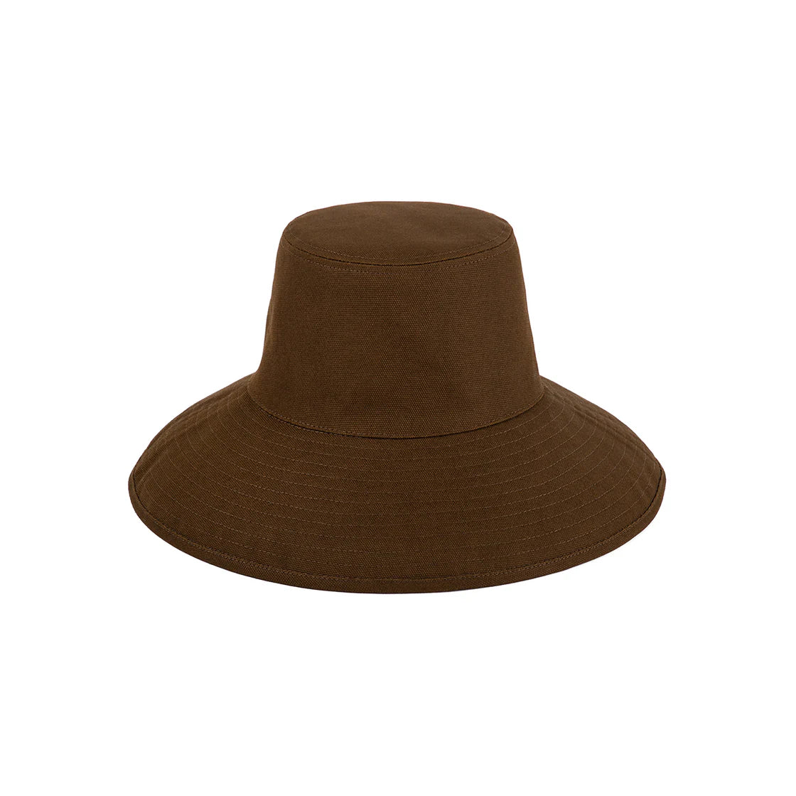 Holiday Canvas Bucket Hat - Chocolate