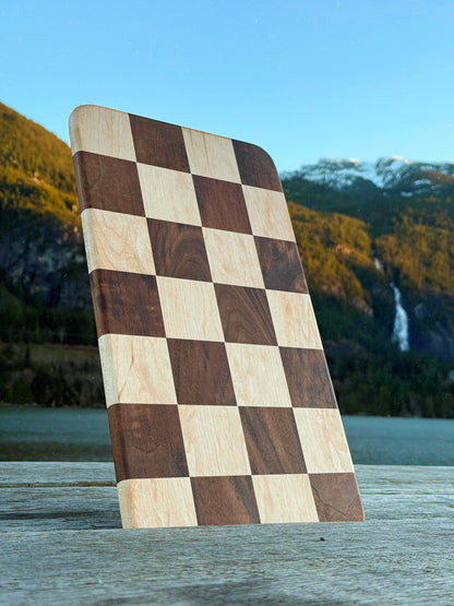 Checked Cutting Board
