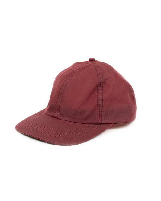 Tin Cloth Cap (Maroon)