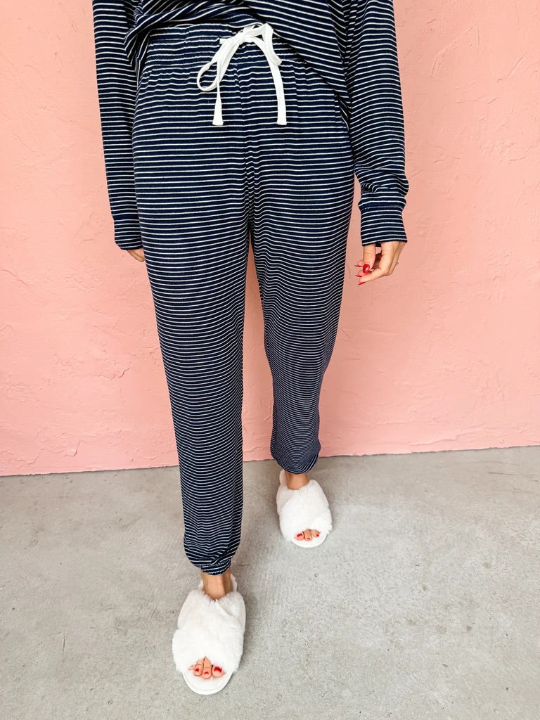 Lounge Stripe Jogger