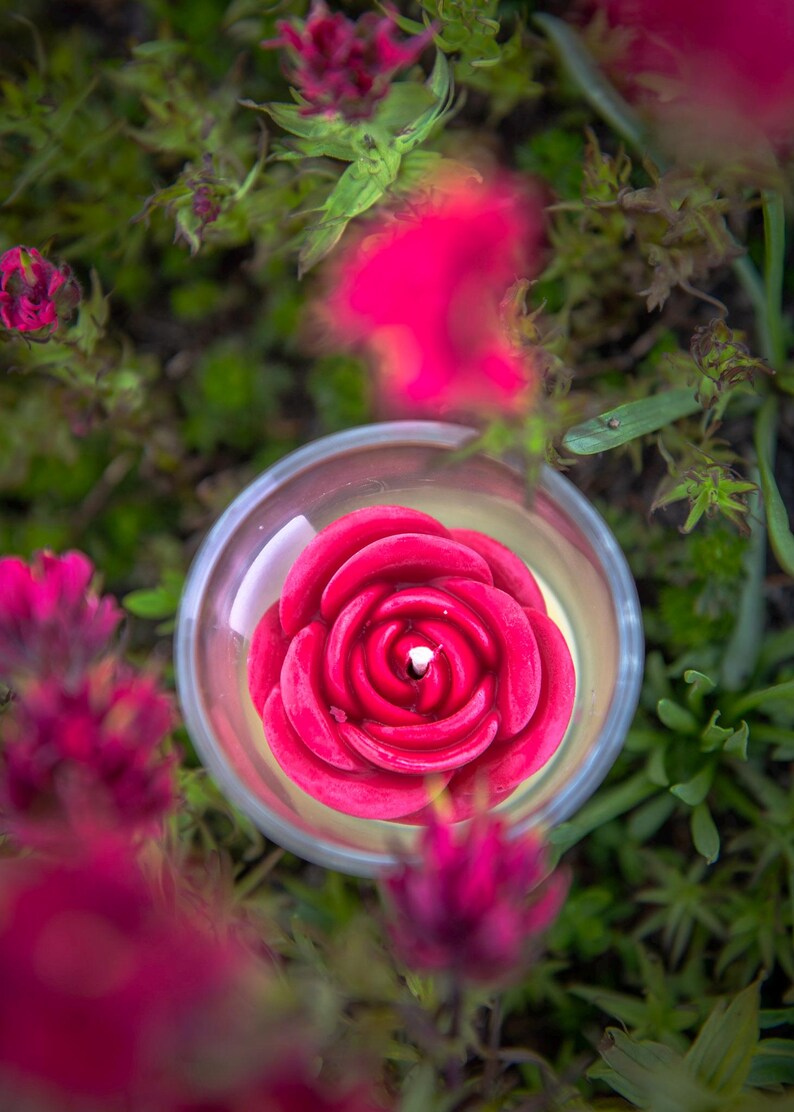 Intention Flower Candles