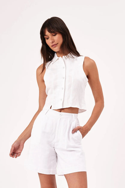 Nina Top - Linen