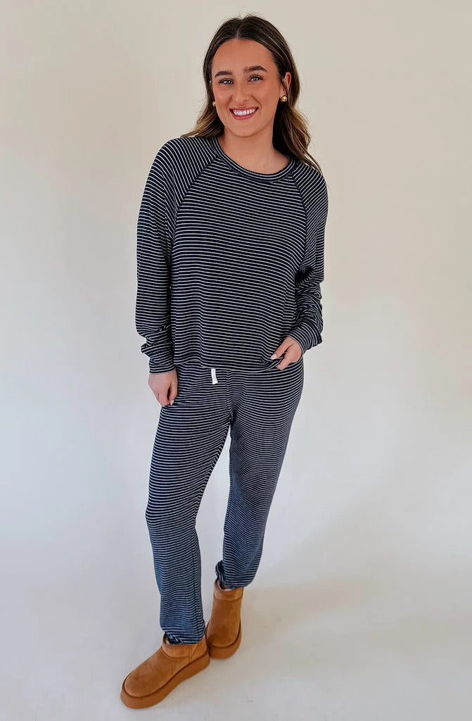 Lounge Stripe Jogger