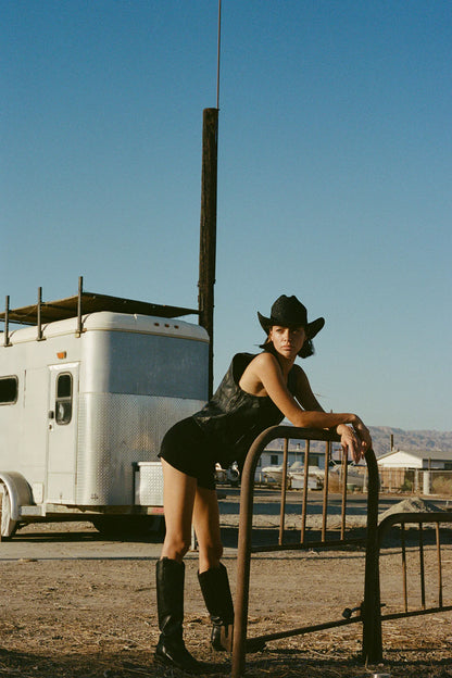 The Raffia Cowboy - Noir