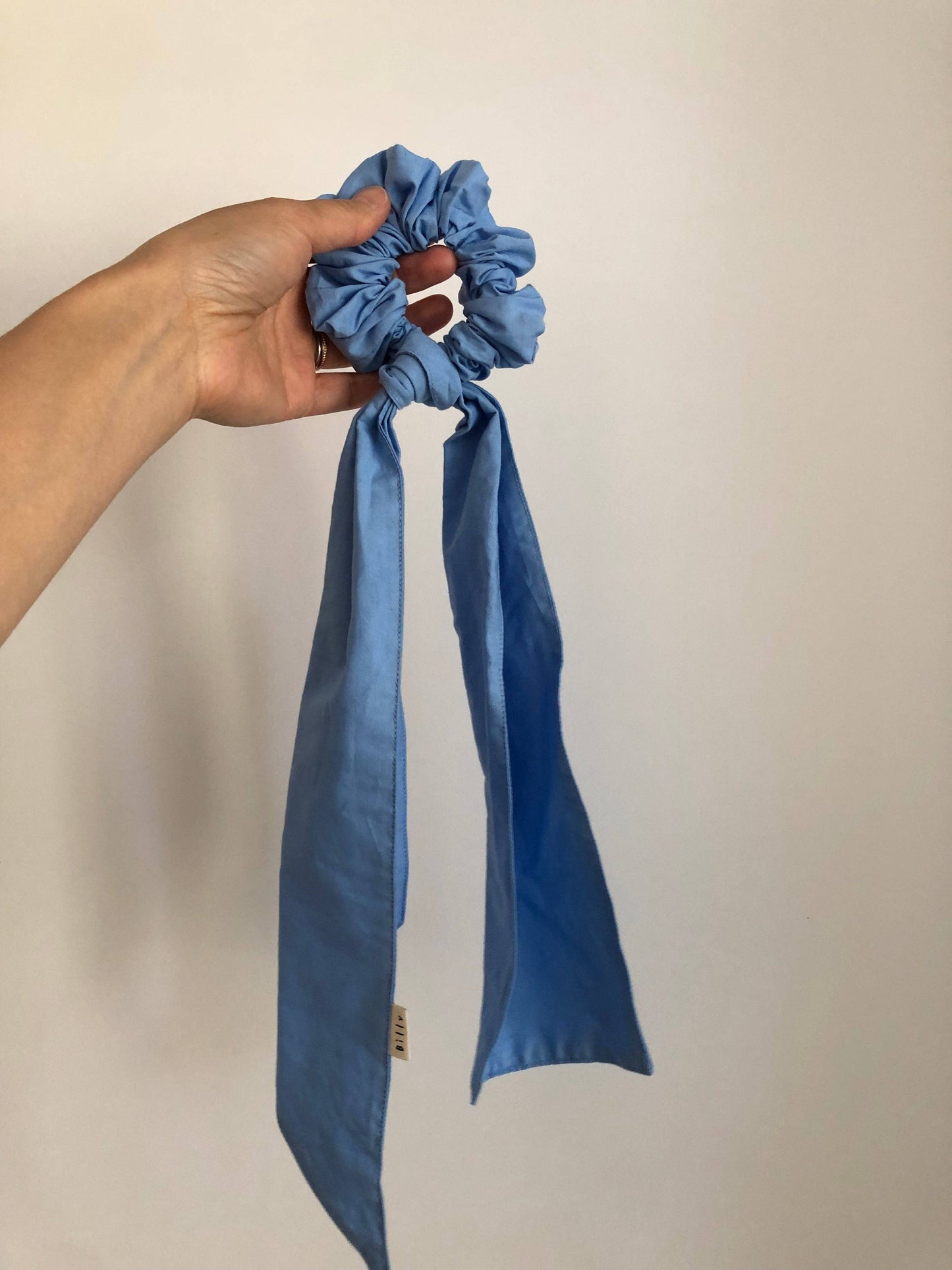 Cotton Poplin Big Bow Scrunchies