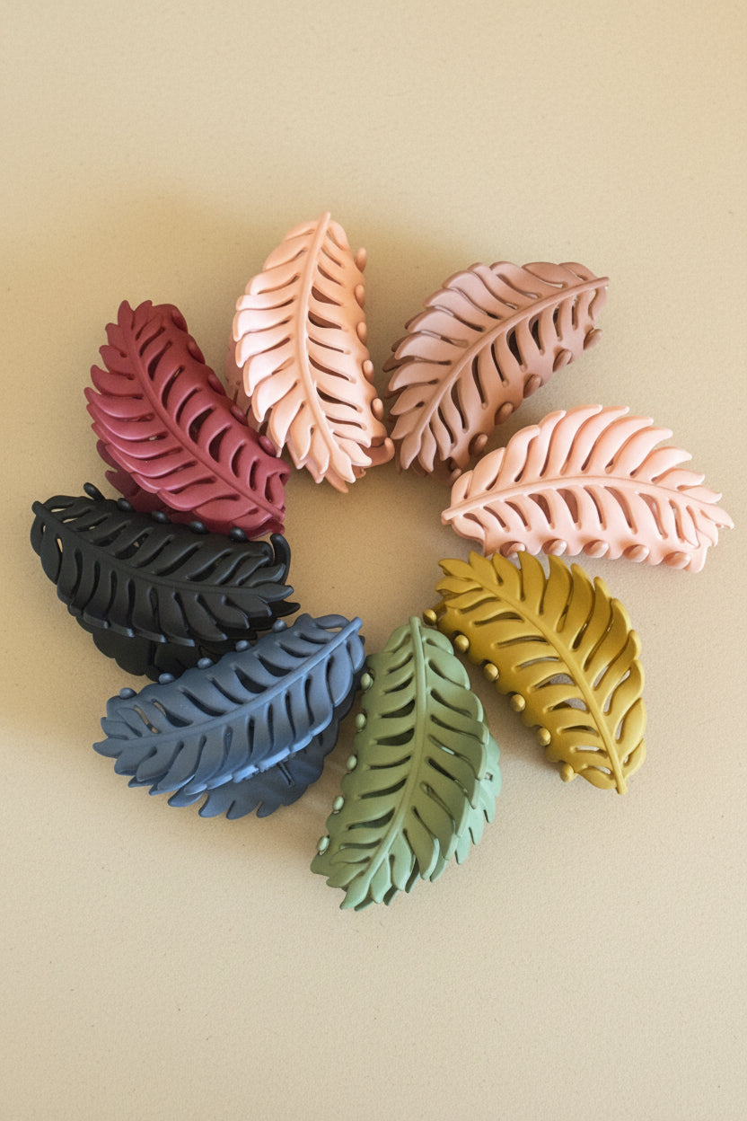 Fern Claw Clip (assorted)