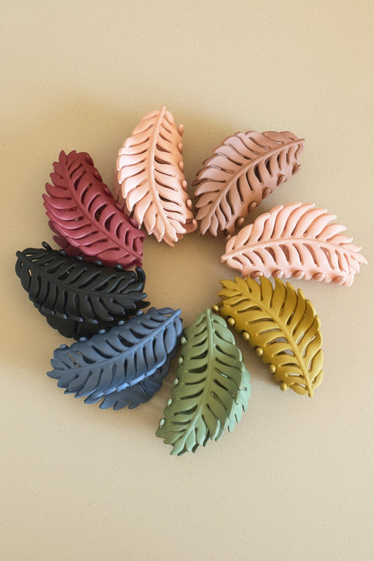 Fern Claw Clip (assorted)