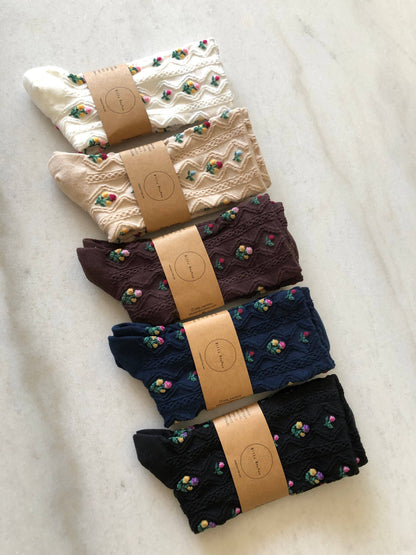 Rose Garden Socks