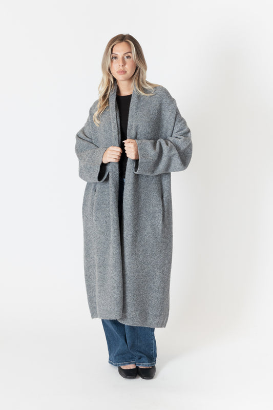 HUGH - Shawl Collar Cardi Coat