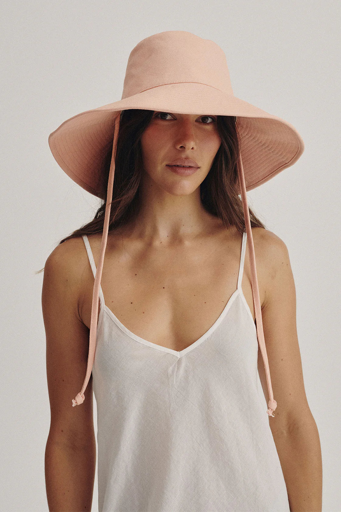 Holiday Canvas Bucket Hat - Blush