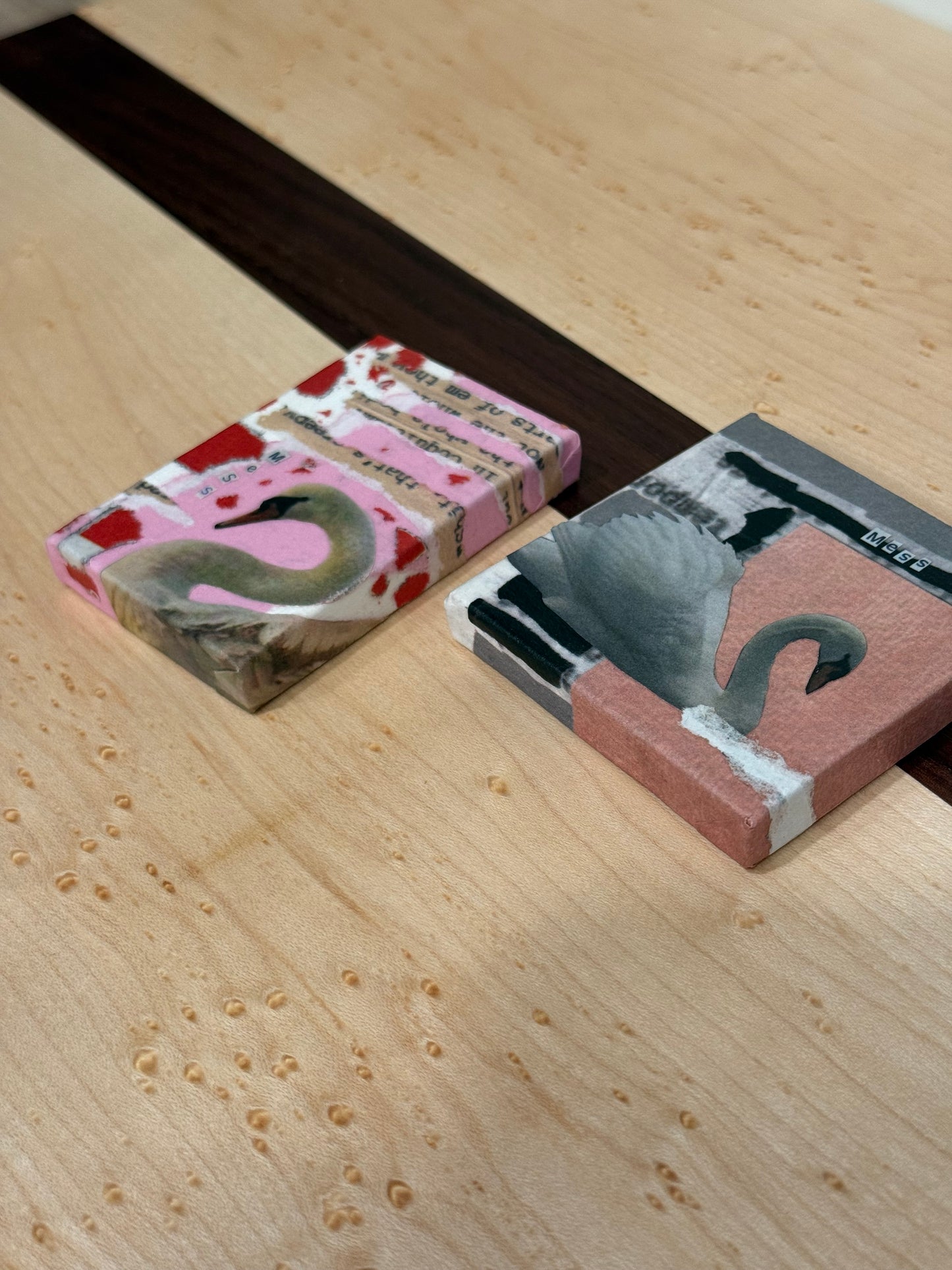 Mess Mini Decoupage Canvas