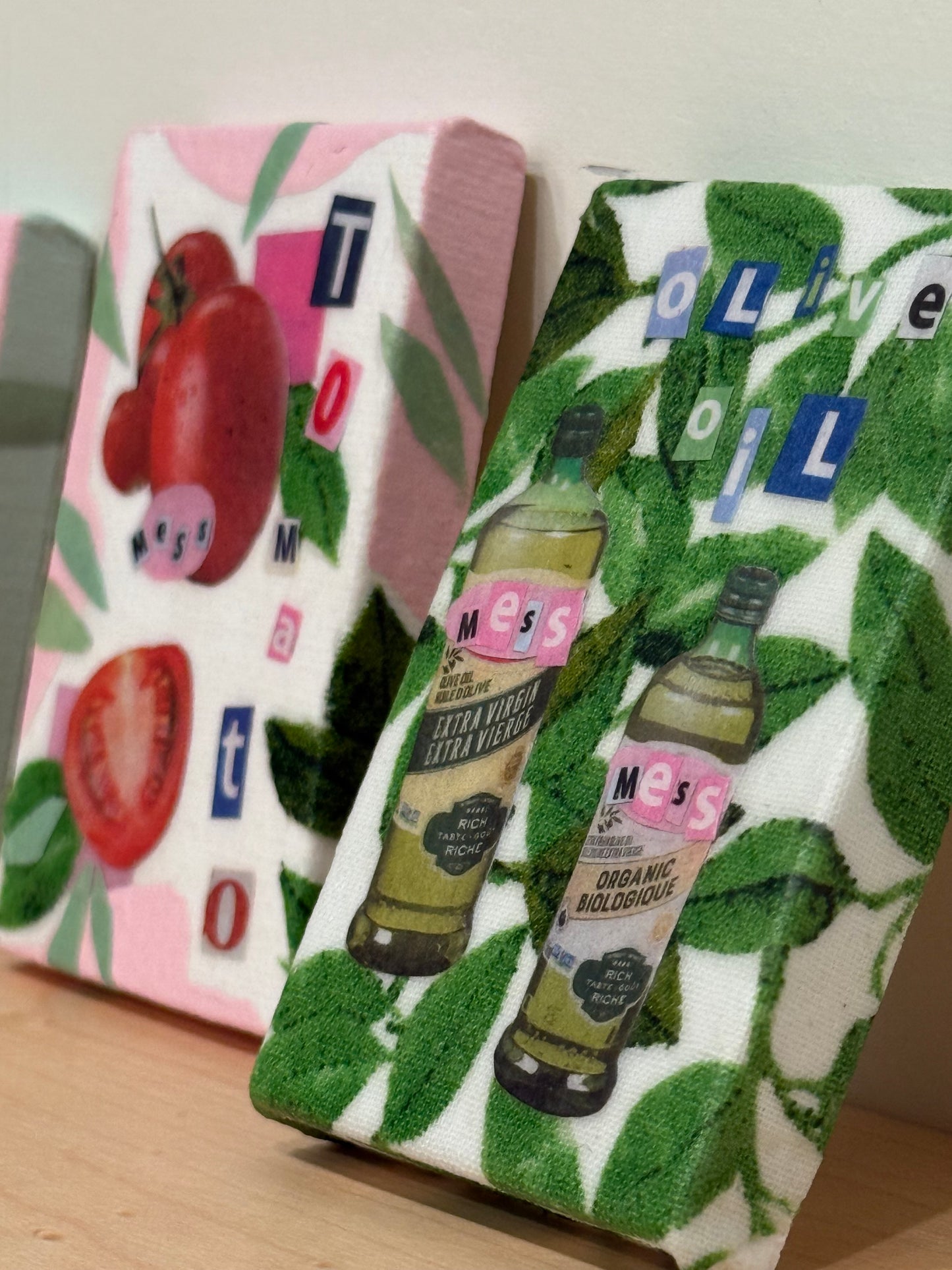 Mess Mini Decoupage Canvas