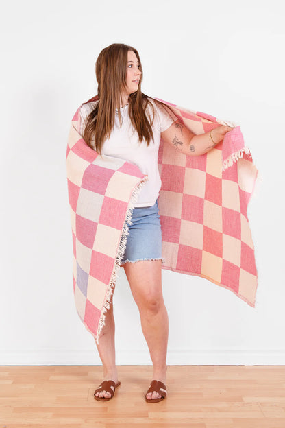 The Beckon Checkered Towel