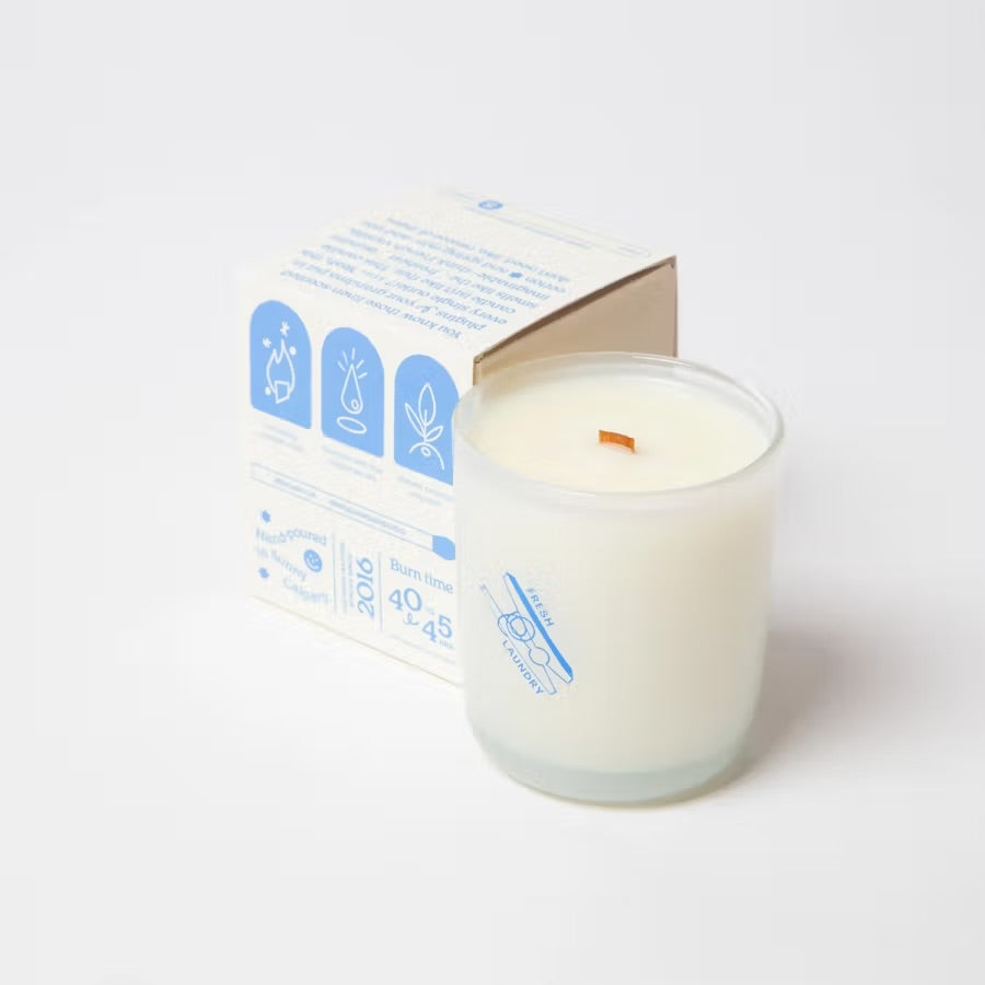Fresh laundry 8oz Candle