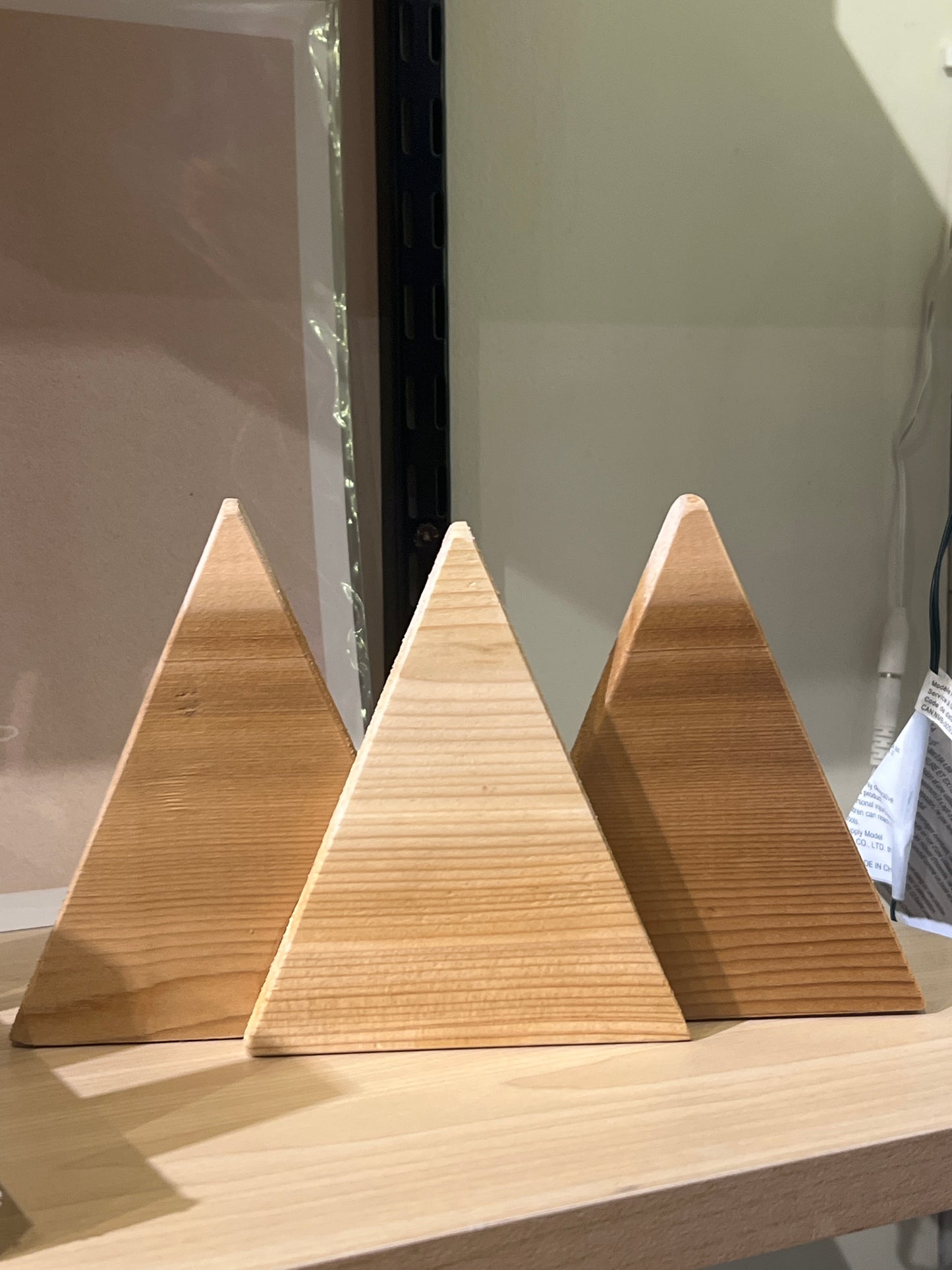Wooden Mountain Decoration