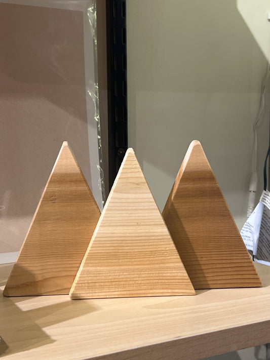 Wooden Mountain Decoration