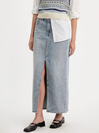 Ankle Column Skirt | Please Hold