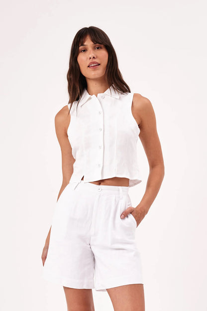 Nina Top - Linen