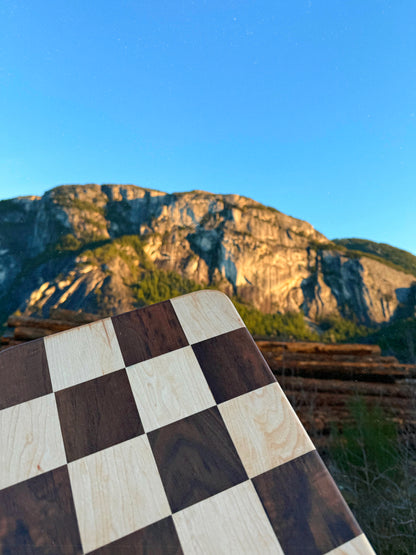 Checked Cutting Board