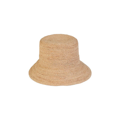 The Inca Bucket Hat - Natural Straw