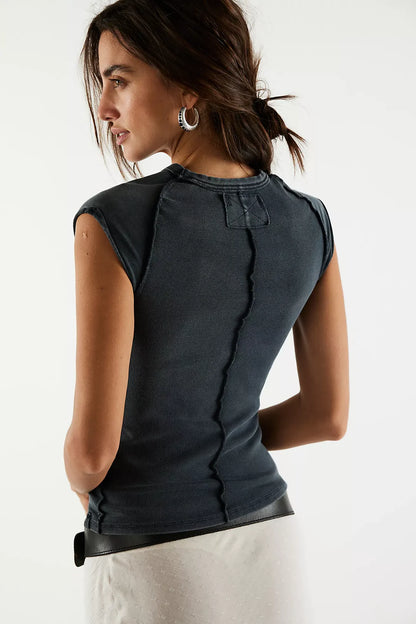 Ever Had Cap Sleeve Tee