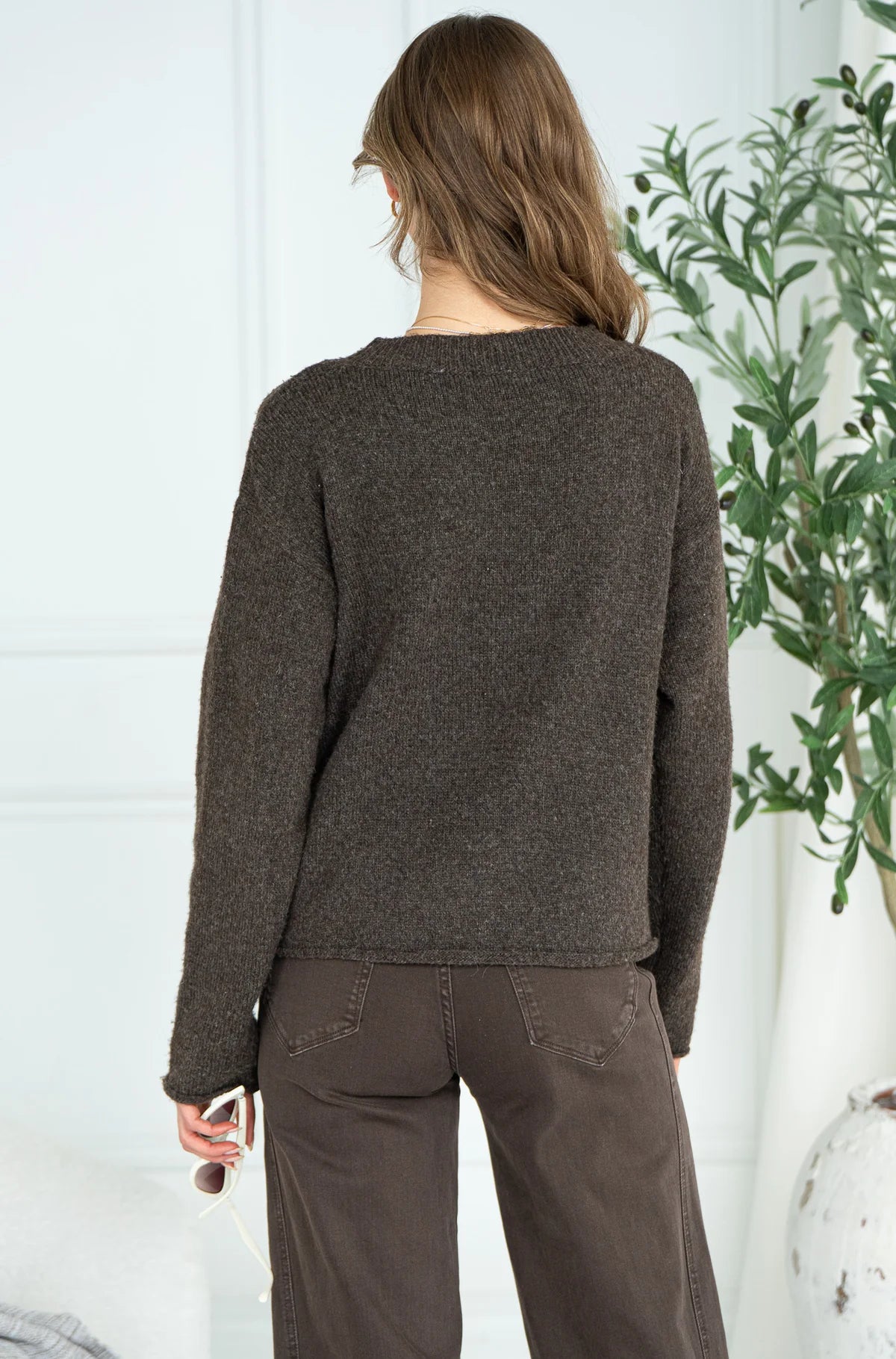 Aiden Daisy Crewneck Pullover