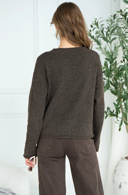 Aiden Daisy Crewneck Pullover