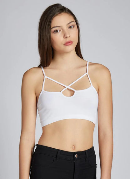 Cross-Front Bralette