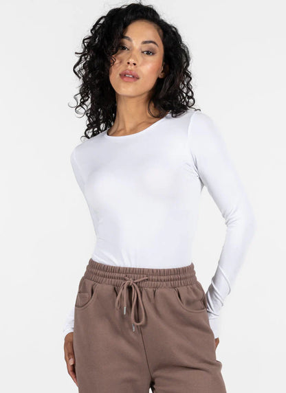 Bamboo Long Sleeve Crew Neck