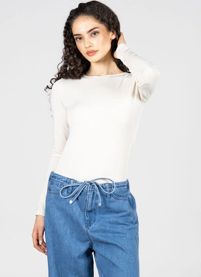 Bamboo Long Sleeve Crew Neck