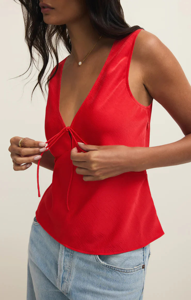 Luana Luxe Satin Top