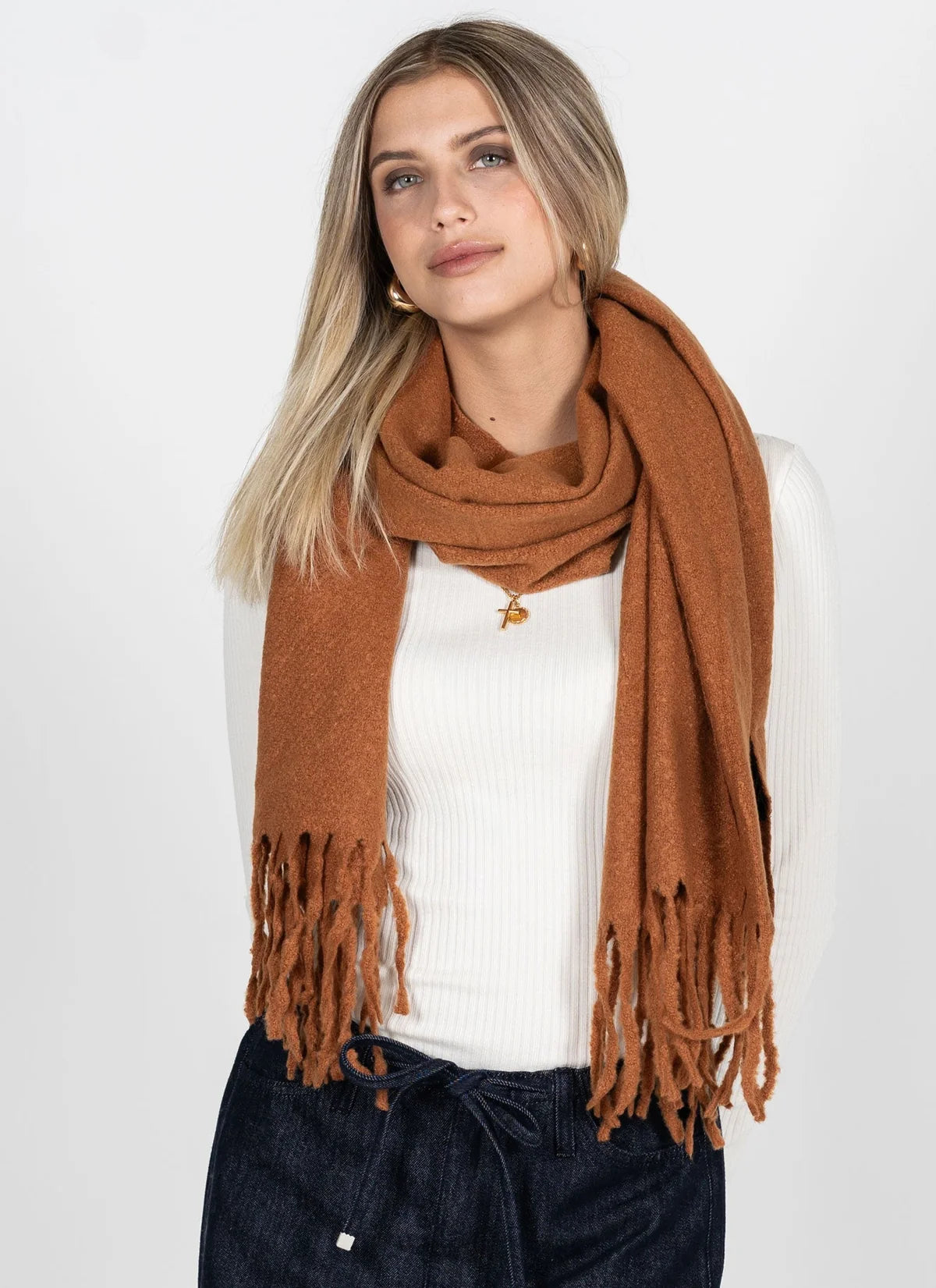 Solid Blanket Scarf
