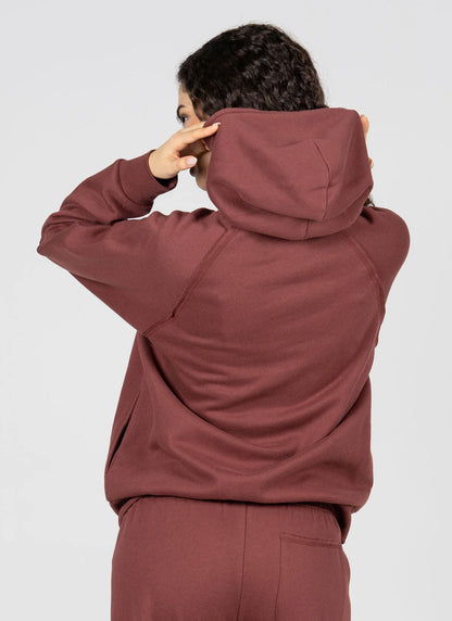 RECYCLED POLY/COTTON OVERSIZED HOODIE