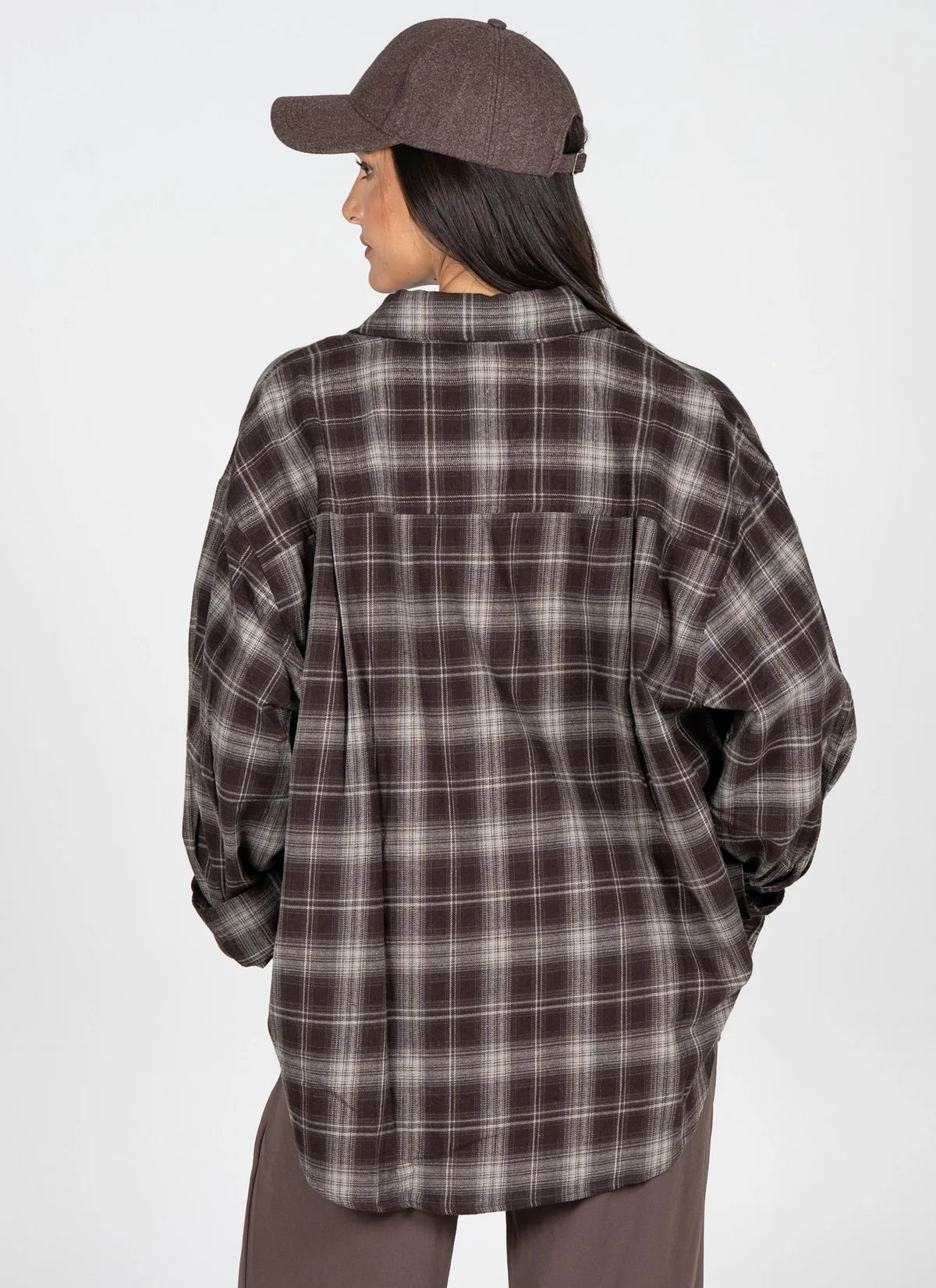 Plaid Flannel Overshirt