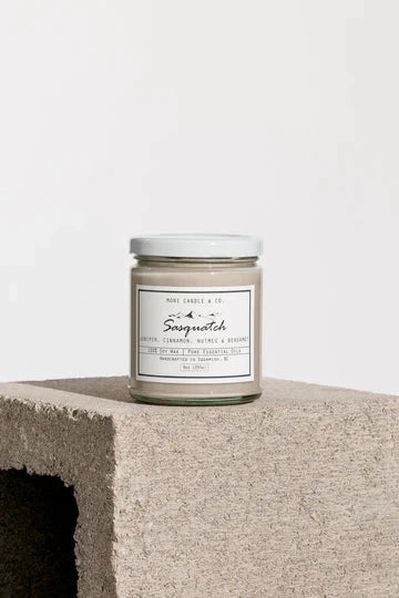 Moni Candle 8oz - Sasquatch - Wild and Heart