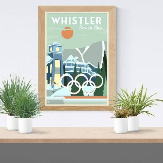 Whistler Rings Poster