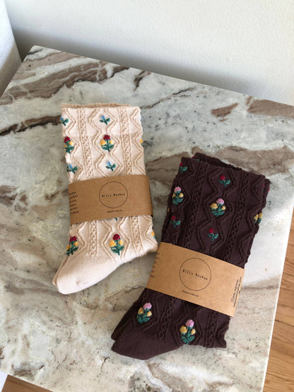 Rose Garden Socks