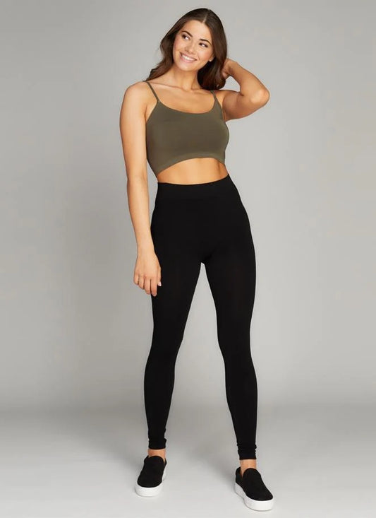 Bamboo Fleeced Lined Leggings - Wild and Heart