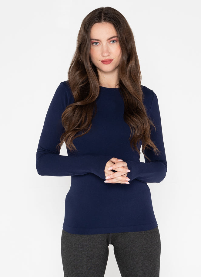 Bamboo Long Sleeve Crew Neck - Wild and Heart