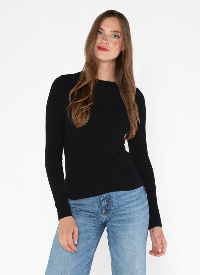 Bamboo Long Sleeve Crew Neck - Wild and Heart