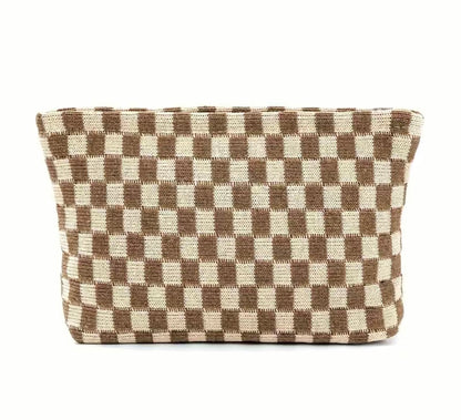 Check Cotton Pouches - Wild and Heart