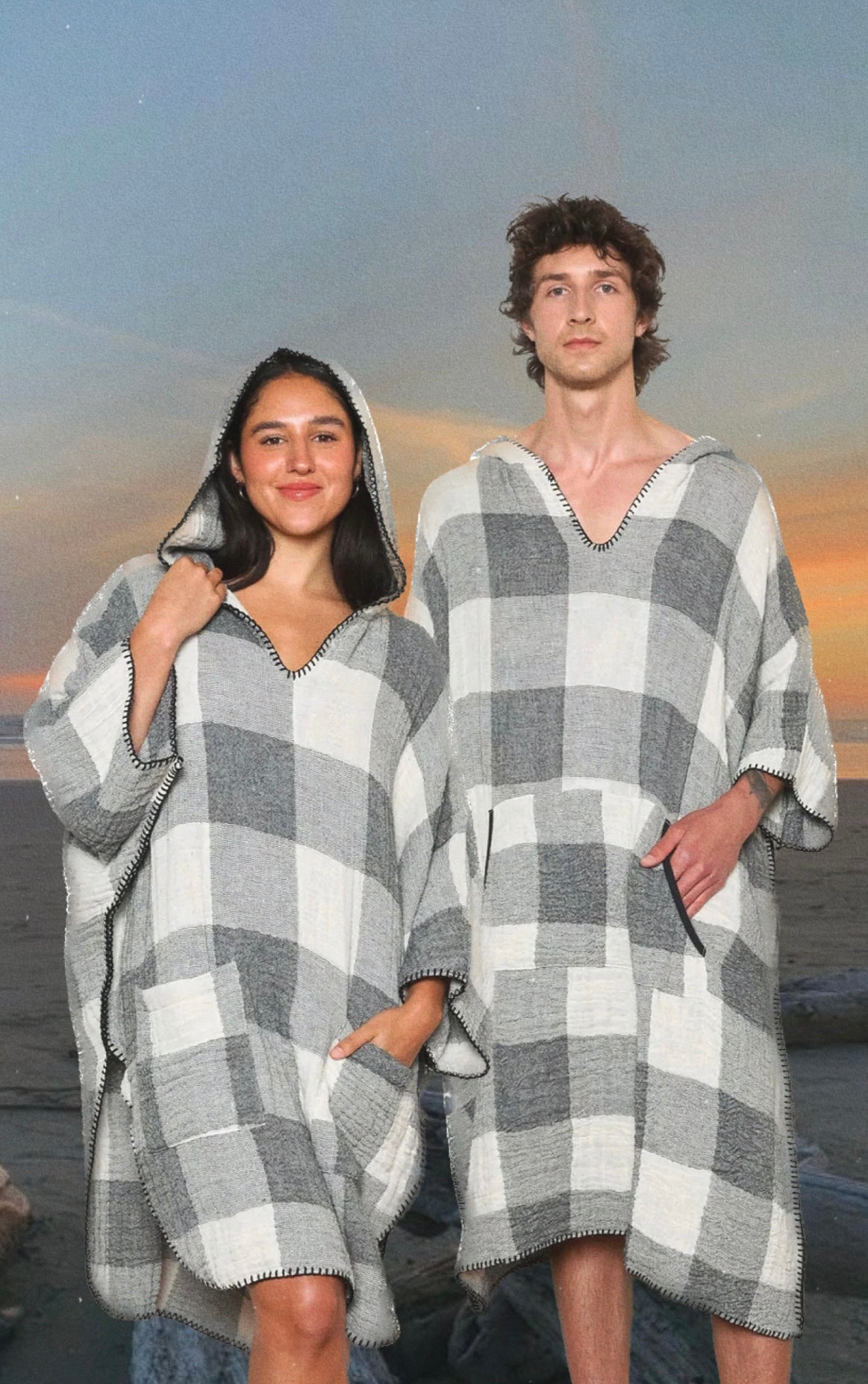 Cocoon Surf Poncho “Men's” - Wild and Heart