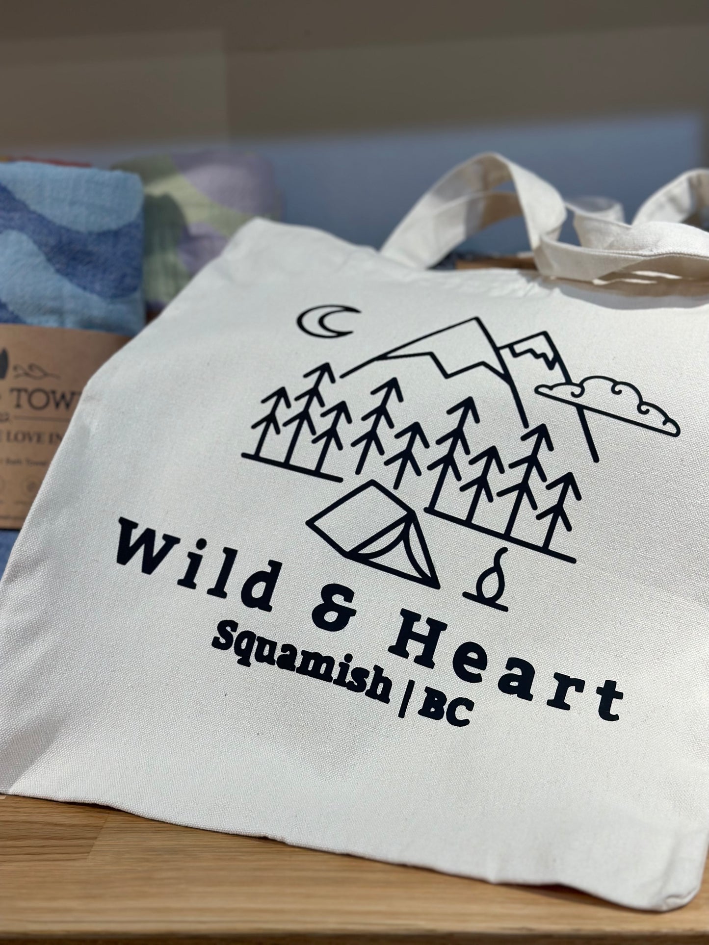 Cotton Tote Bag - Wild and Heart