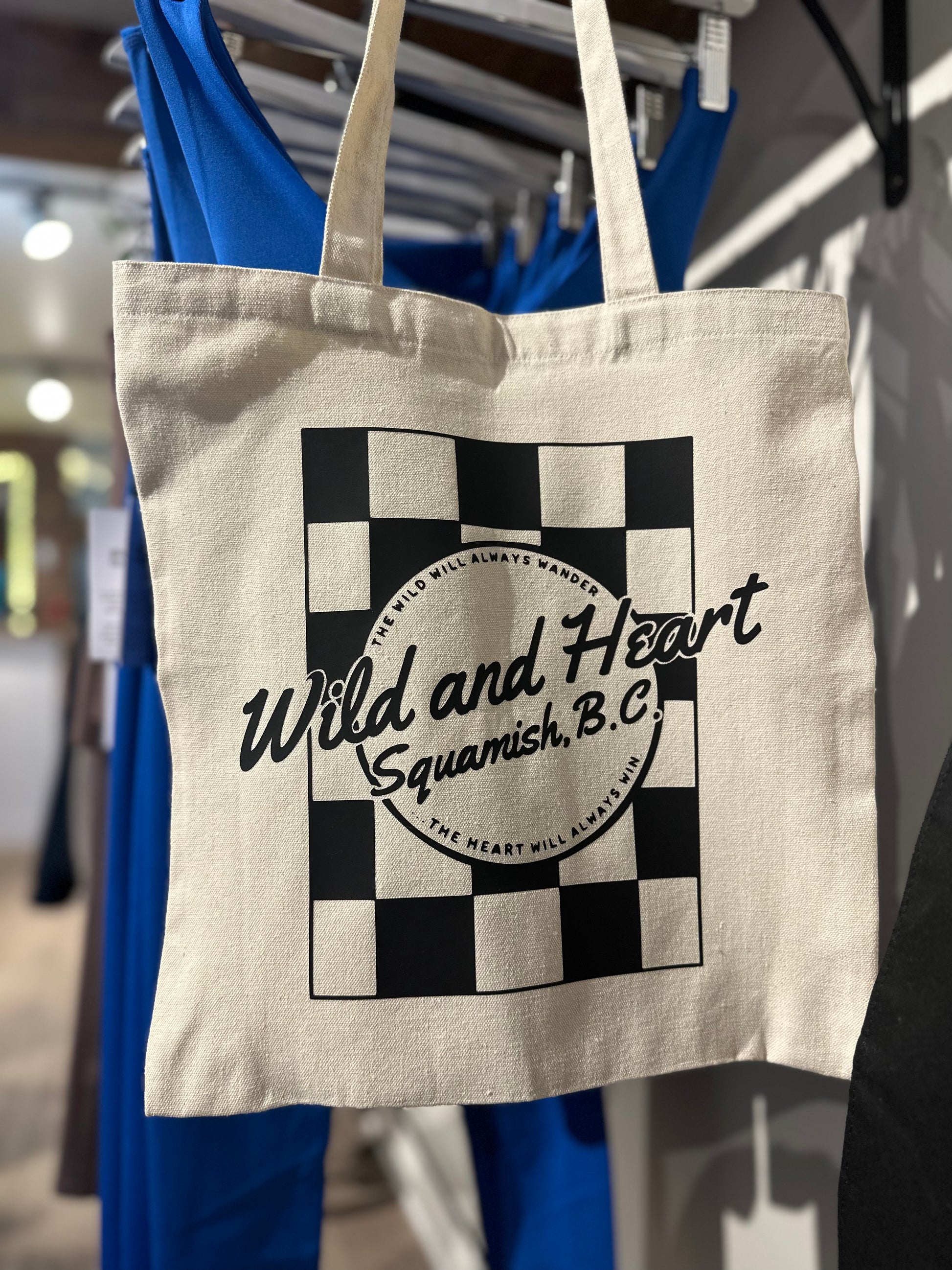 Cotton Tote Bag - Wild and Heart